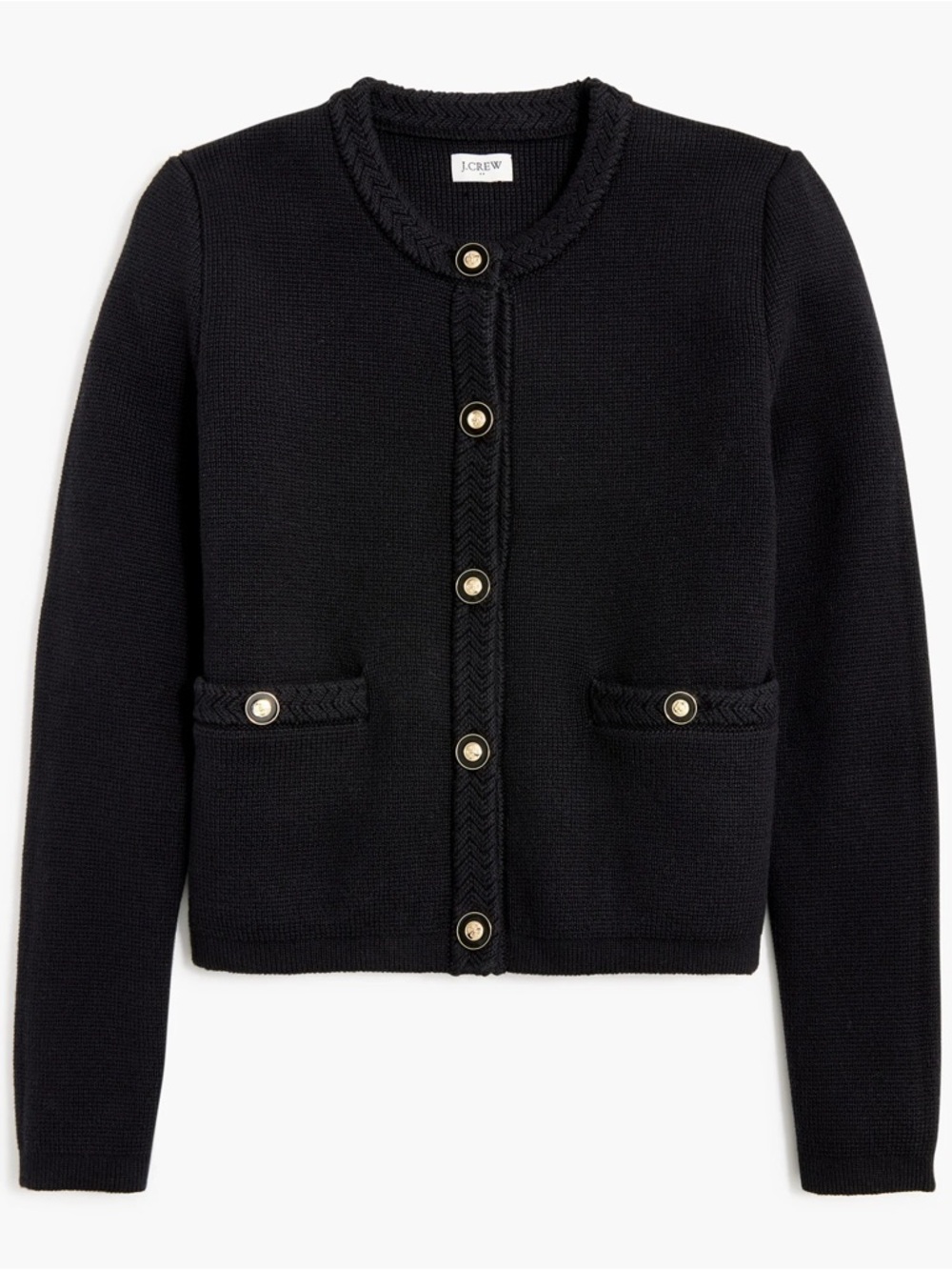J.Crew Cotton lady jacket cardigan sweater Small